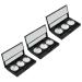 Beaupretty 3 Series-Box empty eyeshadow box empty lipstick palette Rouge organizer Refillable eyeshadow box empty eyeshadow palette form deliveries travel magnetic plastic