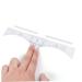 FRCOLOR 30 Pcs Eyebrow Design Ruler Clear Stickers Eyebrow Measuring Tool Eyebrow Beauty Ruler Disposable 1 count (Pack of 1) Whitex3pcs - Buy Online on GoSupps.com