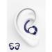 Ear Plugs for Sleeping Silicon Noise Cancelling Earplugs 2 Pairs 33dB Noise Reduction for Sleep Snoring Work 2nd-Blue