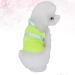 Buy Villcase Reflective Safety Vest for Dogs | High Visibility Breathable Summer Clothing | Fluorescent Yellow Size L | Ideal for Walking Running Hiking - Buy Online on GoSupps.com
