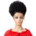Hair Bun Shaggy Curly Ponytail Hair Extensions Afro with Drawstring Hair Comb Ponytail Bun Wig Hair Pieces for Black Women Hair Extension Hair Piece (Color : B Size : 6inch 50g) 6inch 50g B - Buy Online on GoSupps.com