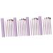 FRCOLOR 20 Pcs Horsehair Eyeshadow Brush Makeup Eyeshadow Tool Travel Makeup Brush Silicone Eye Brush Flat Makeup Brush Setting Powder Brush Lip Brush Miss Purple Makeup Brush Sets Make up