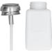 Haofy Press-Type Dispenser Pump with 200ml Capacity Featuring an ESD Static Stainless Steel Lid for Dispensing Acetone IPA Solvent Oil Press Type Dispenser Pump with (White) - Buy Online on GoSupps.com
