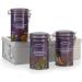 Cartwright & Butler Exceptional Shortbread Trio Selection | Demerara Shortbreads Flaked Almond and Chocolate Drop | Caddies Presented in A Gift Box - Buy Online on GoSupps.com