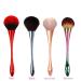 Professional Foundation Powder Makeup Brush - Synthetic Blending Brush with Metal Handle for Flawless Face Makeup - Buy Online on GoSupps.com
