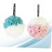 Balacoo 2pcs Mesh Sponge Shower Ball - Large Bath Pouf for Women | Ultra Soft & Durable - Buy Online on GoSupps.com