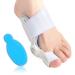 VIEEL Orthopedic Bunion Corrector - Adjustable Hammer Toe Straightener for Men and Women - Breathable Relief Protector Brace Kit - White+Blue - 5.7*5.7inch - Buy Online on GoSupps.com
