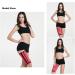 2 Pcs Thigh Trimmer Wrap Sweat Bands | Athletic Compression Support for Enhanced Exercise Results - Medium Red - Buy Online on GoSupps.com