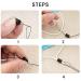 100 PCS Black White Silicone Cord Locks Toggles Lanyard for Drawstrings - Adjustable Buckle Elastic Cord Adjuster for Masks - Non Slip Stopper for Adults & Children - Buy Online on GoSupps.com