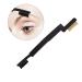 FRCOLOR 2 Pcs Eyebrow Comb & Eyelash Curler Set - Metal Teeth Eyebrow Brush Portable Steel Lash Comb for Perfect Brows - Buy Online on GoSupps.com