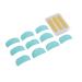 Eyelash Perm Curler Makeup Tools Flexible Lash Perm Ribbon Pads Easy To Clean Elastic for Salon Use (Narootec3fnsgeybr-12)