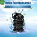Vitaciti 10 Round Black Detox Foot Bath Arrays - Stainless Steel Ionic Cleansing Accessory - Buy Online on GoSupps.com