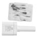 minkissy 1 Set vial small gel polish bottle brush bottle brush replace Tools brush head replacement bottle brush replacement brush for nail polish bottle manicure