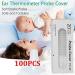 Tvoip 100Pcs Thermometer Probe Covers - Replacement Lens Filters for Ear Thermometers | Compatible with Thermoscan | International Shipping Available - Buy Online on GoSupps.com