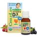 CHILDLIFE ESSENTIALS Organic Vitamin D3 Liquid Drops Natural Berry Flavor - Gluten Free Alcohol Free Casein Free Non-GMO - 0.338 fl. oz