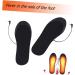 Buy NOLITOY Heated Insoles | USB Rechargeable Winter Foot Warmers | Washable Electric Thermal Insoles for Cozy Feet - Buy Online on GoSupps.com