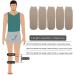 Prosthetic Limb Socks Set for Amputees - Knee Brace & Compression Sleeves for Stump Care & Comfort - Buy Online on GoSupps.com