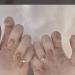 Sethexy Shiny Long Square Acrylic Nails - Gold Sparkling Fingernails for Women & Girls | 24 Complete Cover Tips - Buy Online on GoSupps.com