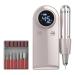 Qtynudy Electric Nail Drill for Acrylic Gel Nails Manicure Pedicure Polishing Shape Tools for Home Salon Use C