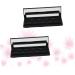 Ipetboom 4 Pcs Eyeshadow Magnetic Palette Travel Makeup Accessories Eye Shadow Box Child Makeup Powder Pack 14.8*5.1cmx2pcs Blackx2pcs - Buy Online on GoSupps.com