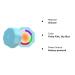 REDMARA OCTO Sonic Face Brush with Hot Massager - Silicone Exfoliator for Clean Pores & Glowing Skin (Blue) - Buy Online on GoSupps.com