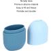 Ice Face Roller - Reusable Silicone Ice Cube Massager for Facial Beauty & Skin Care | New Light Blue - Buy Online on GoSupps.com