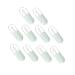 CLISPEED 10 pi ces Lot de Tubes Brillant L vres Vides R utilisables Compacts Transparents pour DIY Voyage Contenants L gers et Durables pour Gloss L vres