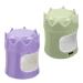 Mini High-Efficiency UV Nail Lamp - Quick Drying Dual Light Source Type-C Powered - Perfect for On-The-Go Nail Art(Purple+Green)