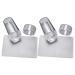 2 sets of French nail stamps nailing nail art stamping kit jelly stamper-kit gel nails set diy nail stamp nail art delivers diy kits accessories completely transparent