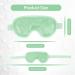 Gamufw Cooling Eye Mask Hot Cold Therapy Gel Eye Mask for Puffy Eye Migraine Relief Headache Dark Circles Dry Eyes Swollen Eyes Sinus Pain (Green) - Buy Online on GoSupps.com
