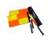 RefStuff Soccer Referee PRO Flags (Pair) Assistant Referee Linesman Flags