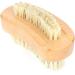 Demeras Wooden Foot 9x5x5 natura Beech Double Sided Nail Brush Remove Dead Skin Cutin Nail Brush Manicure Tool - Buy Online on GoSupps.com