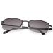 Women Men Full Tinted Reading Glasses Lenses with Spring Hinges in Sun Protection Lenses Sun Readers UV400 Protection Blue Light Filter Glasses Driving Safety Glasses Reading Sunglasses - Non Bifocal Black 3.5 Diopters
