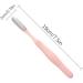 Eventerde Foot Rasp Foot File | Long Handled Toe Cleaning Brush Foot File Shower Foot Scrubber Skin Removal Foot File Callus Remover Long Handled Toe Brush for Wet and Dry Feet Pink - Buy Online on GoSupps.com