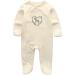 MAMIMAKA Baby Clothes Newborn Cotton Footed Pajamas 3-6 Months Long Sleeve - COLOR3 - Buy Online on GoSupps.com