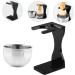 Angoily 4-Piece Razor Set Gift - Metal Shaving Stand Soap Bowl & Multifunctional Brush - Perfect for Men - Buy Online on GoSupps.com