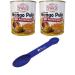 (Pack of 2) Swad No Added Sugar Kesar Mango Pulp - 850 Grams (Free Miras 2-in-1 Measuring Spoon Included!)