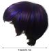 European And American Wig Women's Short Straight Hair Color Selection Mechanism Chemical Fiber Wig Full Cover Ladies BIACK - Buy Online on GoSupps.com