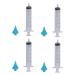 4-Piece Ear Wax Cleaner Syringe Set - Silicone Tip Design for Home Ear Cleaning - Buy Online on GoSupps.com