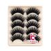 5 Pairs Natural Cross False Eyelashes in Blue & Black - Makeup Essential - Buy Online on GoSupps.com