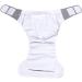Washable Adult Nappy Pants - Adjustable Incontinent Care Diaper for Elderly - Reusable Cloth Diaper for Personal Care (Gray) - Buy Online on GoSupps.com