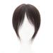 Hairpiece for Women with Thinning Hair Hand Tied Mono Wiglet Hairpiece 12" Blonde 613# Blonde
