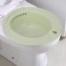 Aqur2020 Hemorrhoid Treatment Care Basin - Anti-Spilling Sitz Bath for Postpartum & Postoperative Care (Green) - Buy Online on GoSupps.com