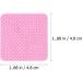 Minkissy 800 Pcs Glue Wipes - Lash Glue Cleaning Pads & Nail Polish Remover | Non-Woven 4.8x4.8cm | Pink - Buy Online on GoSupps.com