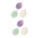 Angoily 6 Pcs Bath Gloves Elf Lip Balm Bath Ball Exfoliating Gloves Loofah Mitt Bath Loofah Shower Scrubber Exfoliating Body Puff Bathroom Loofah Shower Loofa Accessories Japanese-Style