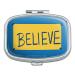Ted Lasso Believe Rectangle Pill Case Trinket Gift Box