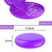 ARGOMAX Retainer Mouth Guard Travel Cases - Black & Purple (2 Pack) - Buy Online on GoSupps.com