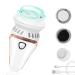 Electric Feet Callus Removers Rechargeable, Professional Foot File Pedicure Tools with 3 Grinding Heads and 1 Massage Head, Portable Electric Callus Remover Kit for Hard Cracked Dry Dead Skin Style2
