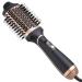 Hair Dryer Brush Hair Dryer and Volumizer Hot Air Styler Brush Professional Negative Ion Anti-Frizz Hair Dryer Styler Brush for Hair Straightening Curling and Styling.(Golden)