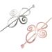 Celtic Hair Clips Metal Hairpin Stick Bun Holder Dress Hair Pins Knitted Flower For Long Hair Jewelry Braids Hair Slide Clip With Stick - Buy Online on GoSupps.com